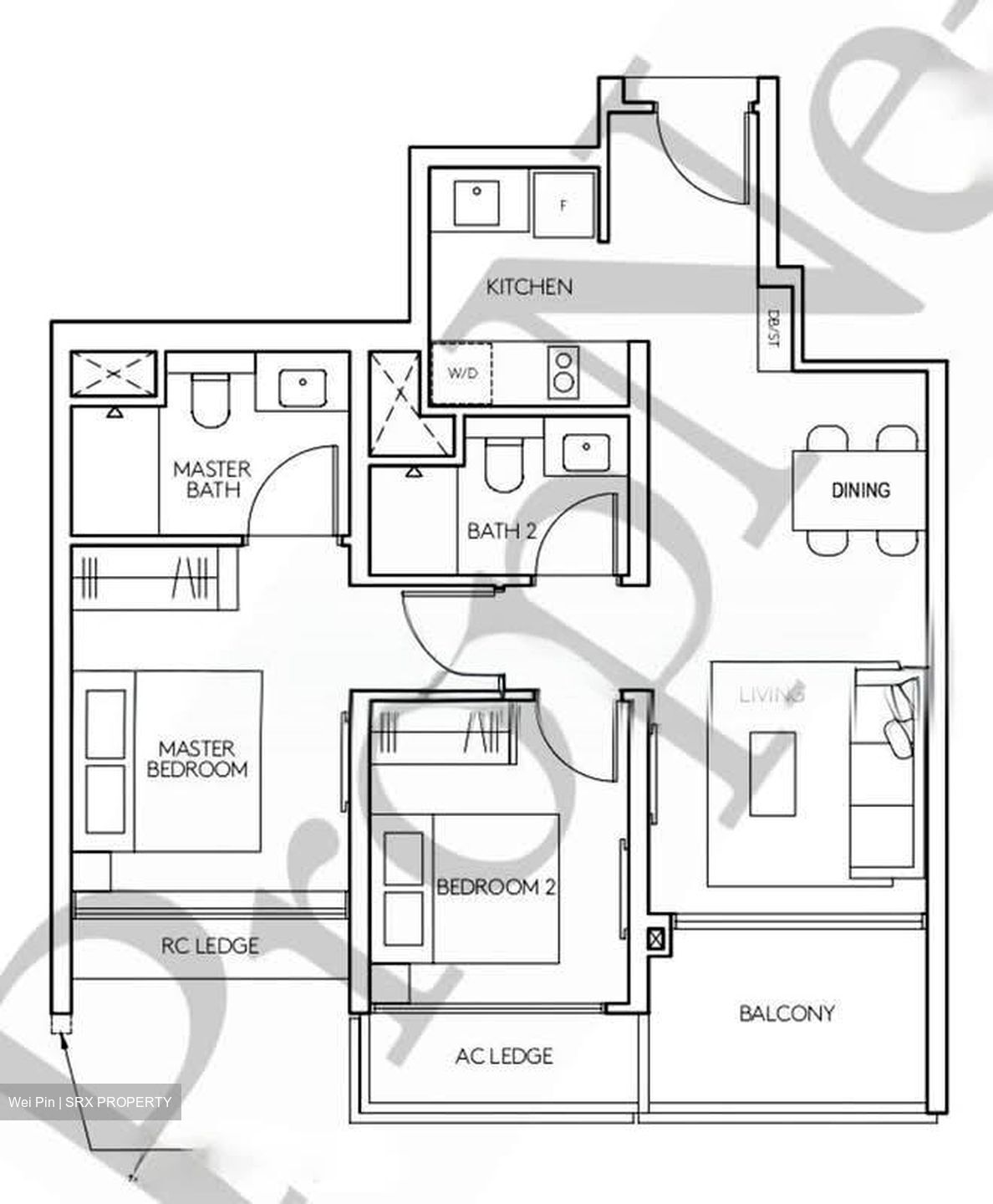 Amo Residence (D20), Apartment #534839901